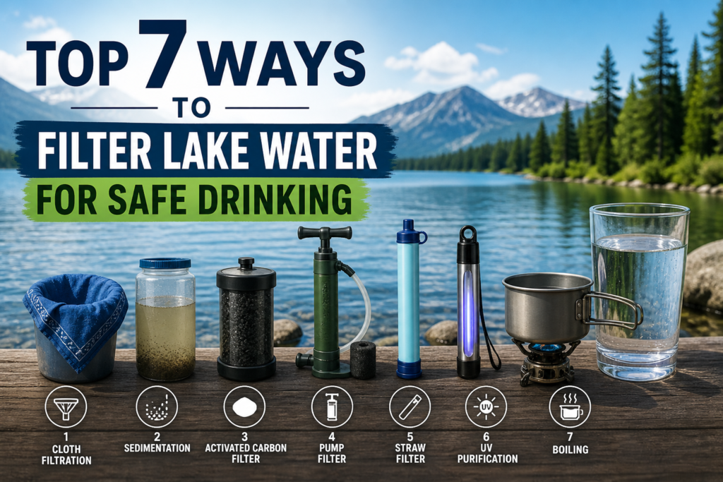 Top 7 Ways to Filter Lake Water for Safe Drinking