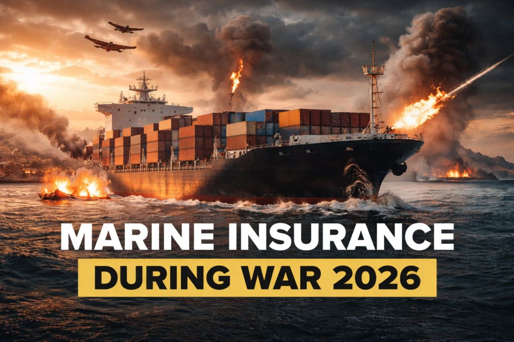 Marine Insurance During War 2026 Protecting Ships, Cargo, and Global Trade Amid Conflict